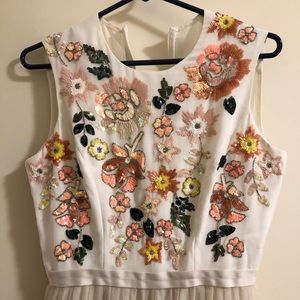 Needle & Thread formal floor-length dress